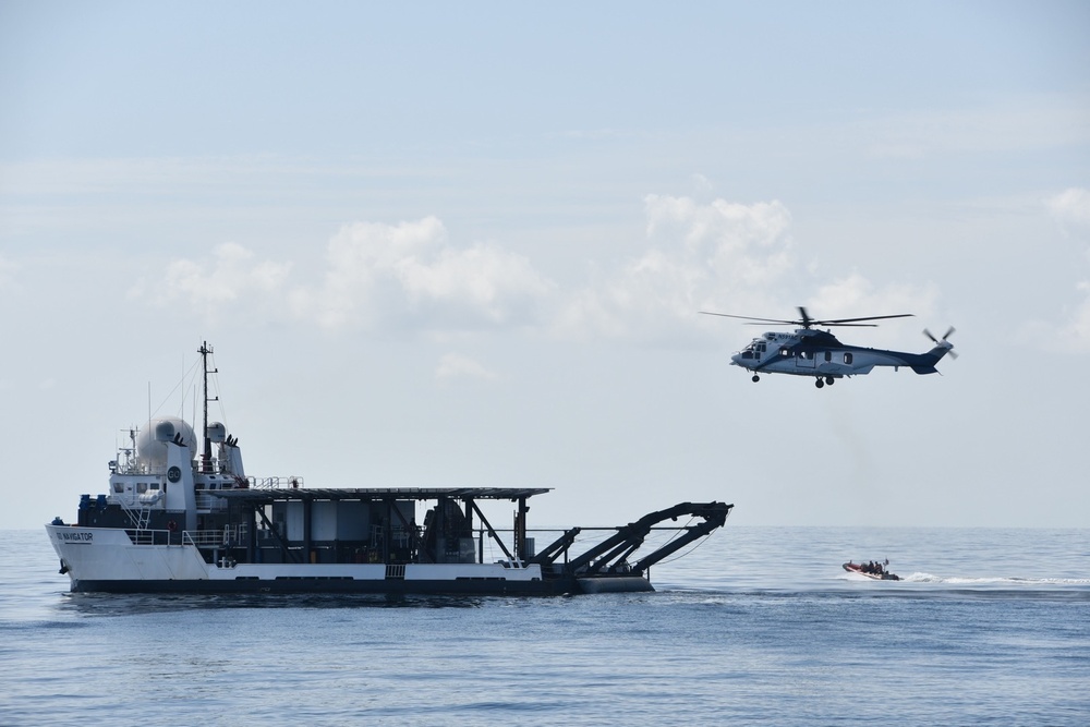 Coast Guard supports NASA, SpaceX splashdown in Gulf of Mexico