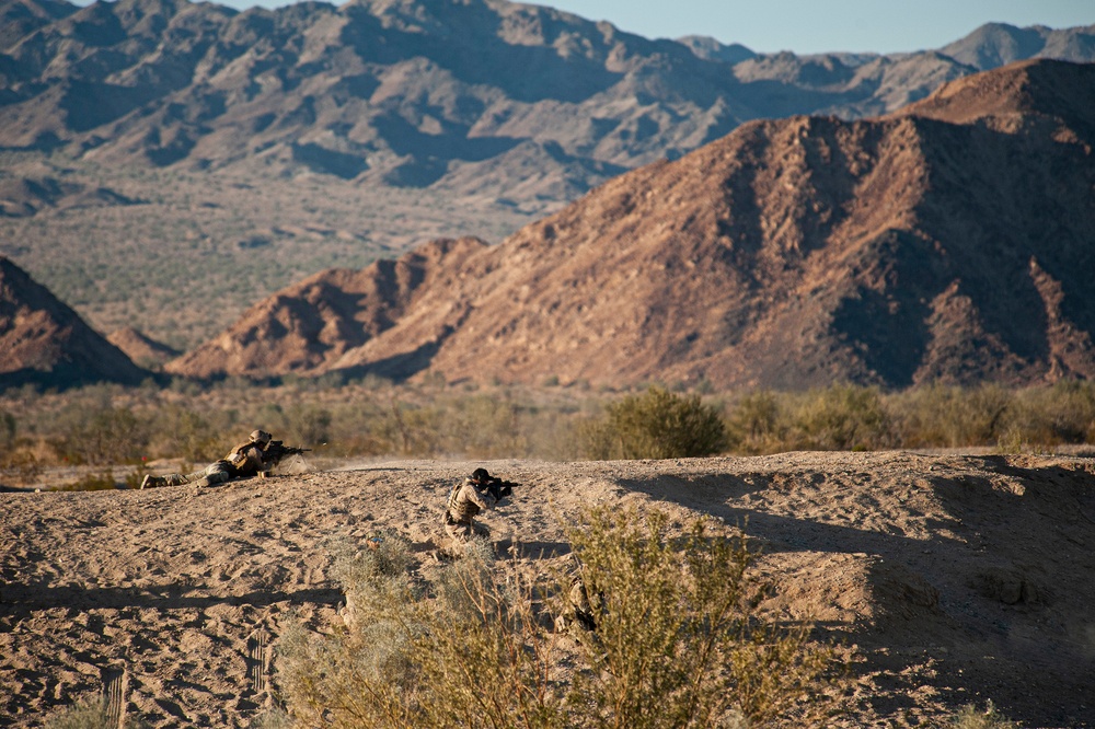 West Coast-based NSW operators execute land warfare operations with NSW Training Detachment 1