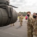 NCARNG Aviators Visit with ECU ROTC Cadets