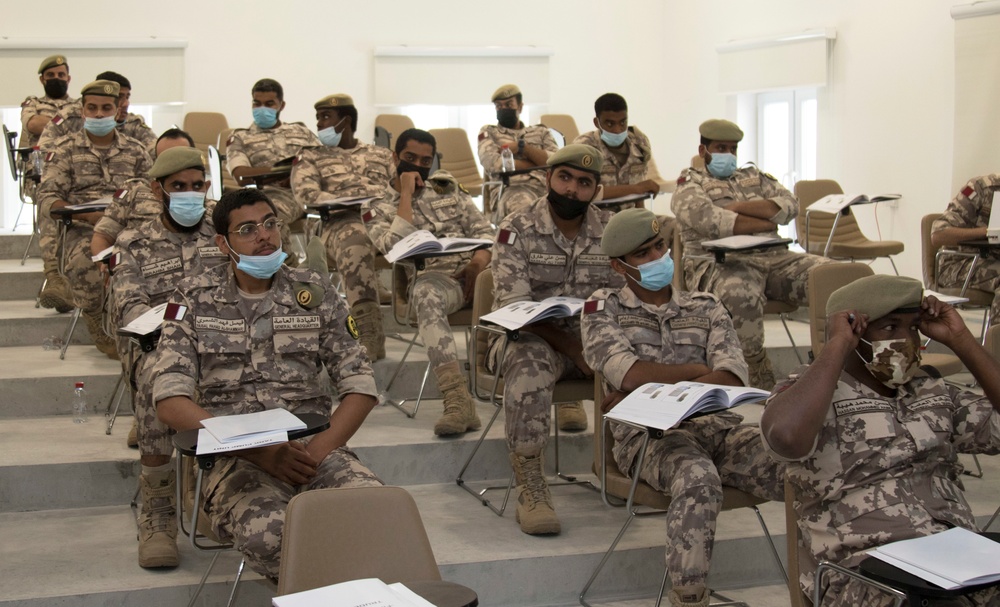 Invincible Sentry 21; U.S. Army Soldiers train with Qatari forces