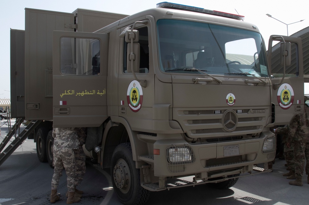 Invincible Sentry 21; U.S. Army Soldiers train with Qatari forces