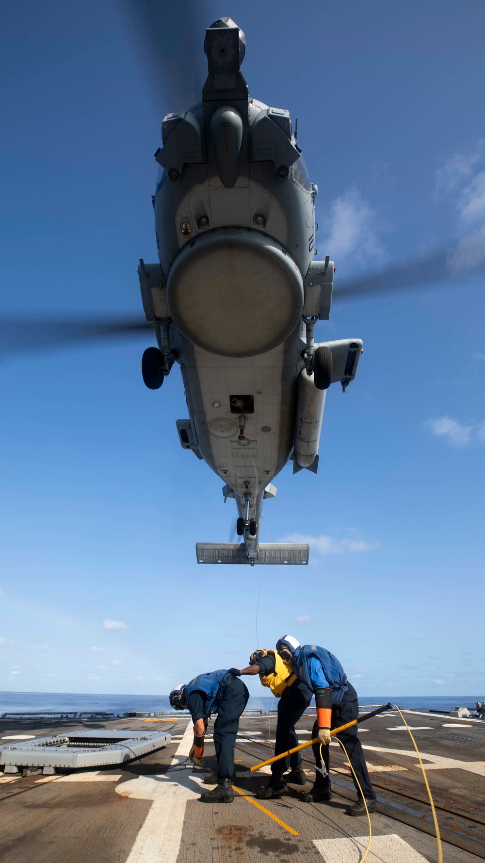 Recovery Assist Landing Training Aboard Rafael Peralta