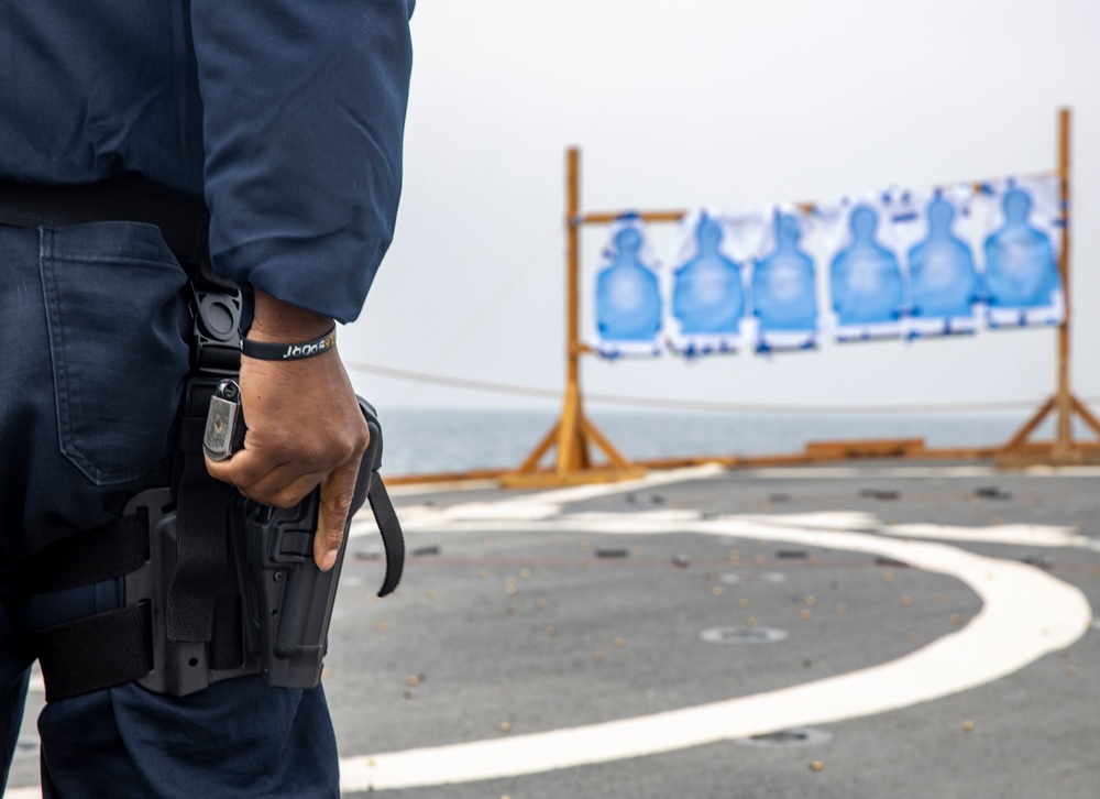 USS Curtis Wilbur conducts Live-Fire Exercise