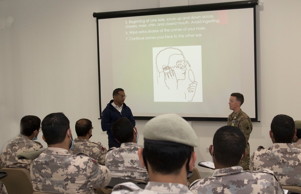 Invincible Sentry 21; U.S. Army Soldiers train with Qatari forces