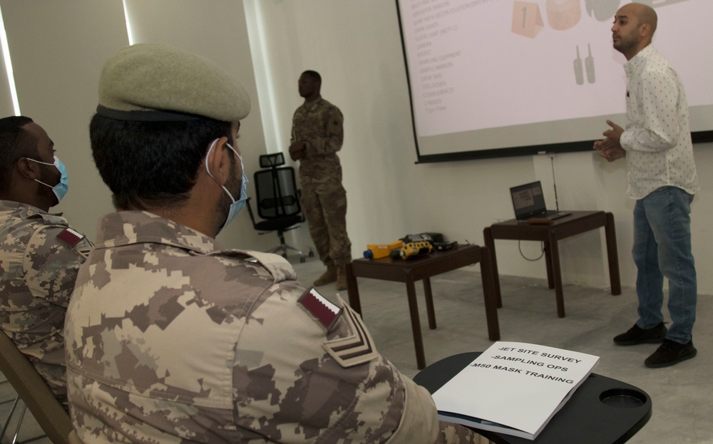Invincible Sentry 21; U.S. Army Soldiers train with Qatari forces