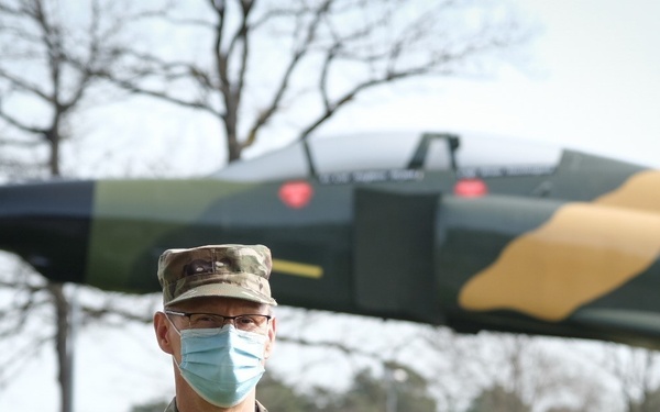 One weekend a month, two weeks a year? Not for this Michigan Air National Guard member in Germany