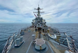 USS Russell (DDG 59) Conducts PASSEX with Indian Navy