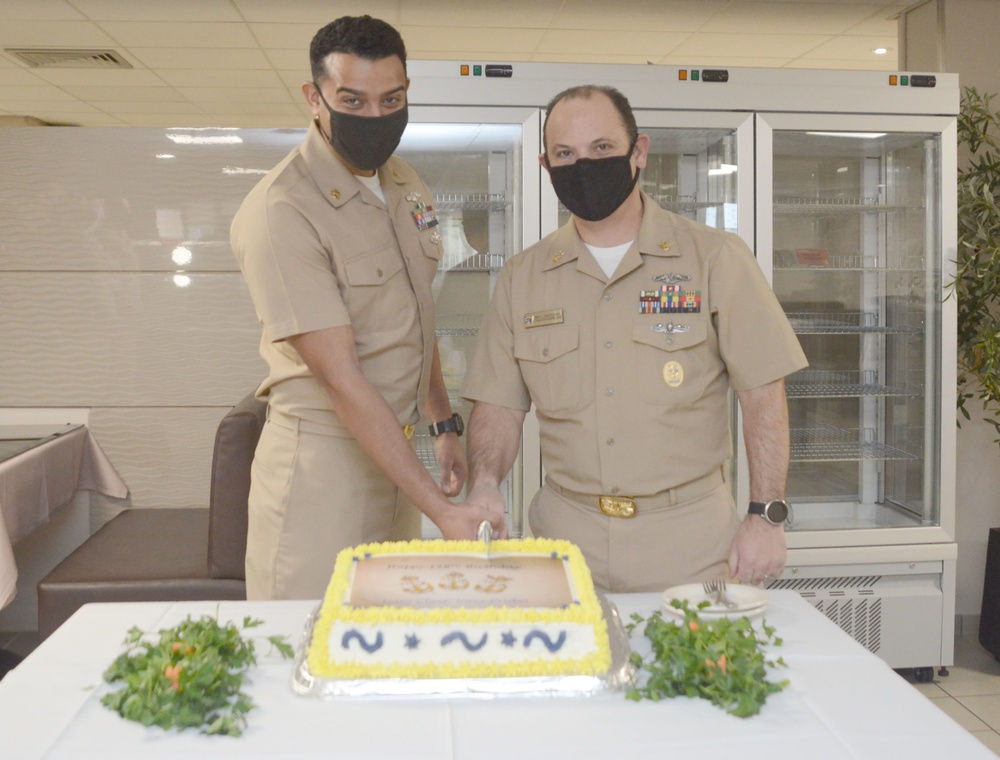 NSA Souda Bay Celebrates Navy Chiefs’ Birthday