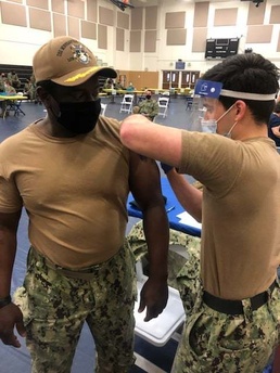 PCU Minneapolis-Saint Paul Sailors Begin Receiving COVID-19 Vaccine