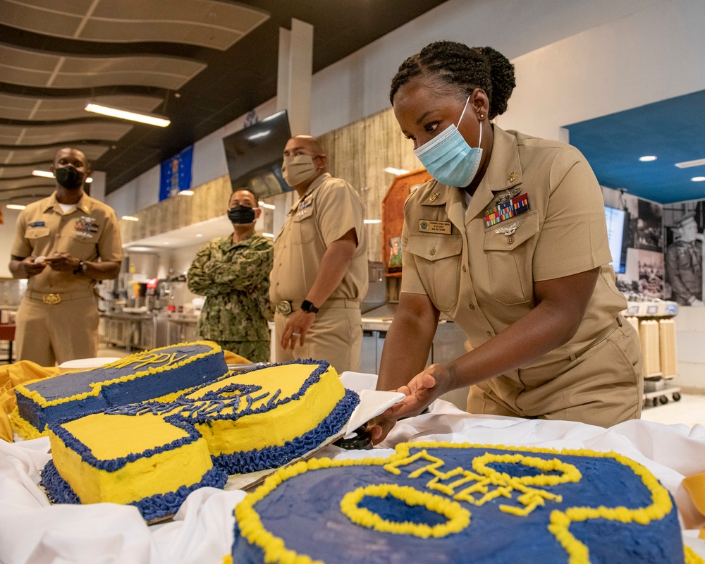 CAMP LEMONNIER CHIEFS CELEBRATE 128TH BIRTHDAY