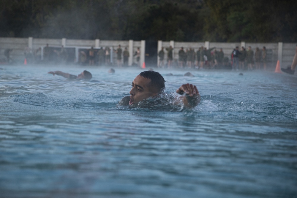 IMC Marines take the Infantry Physical Assessment