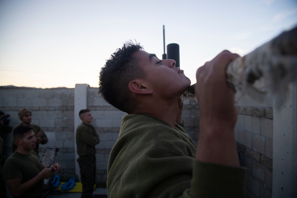 IMC Marines take the Infantry Physical Assessment