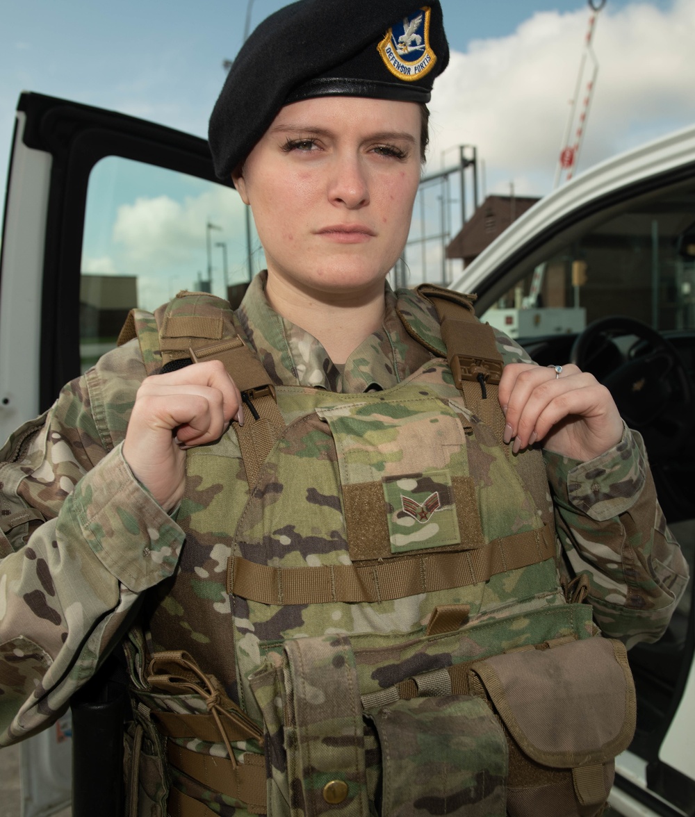 Female defenders test new, improved body armor