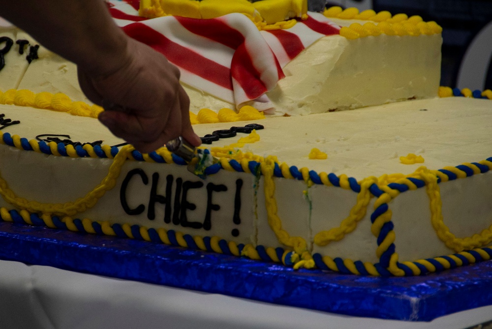 GHWB Chiefs Celebrate Chief Petty Officers’ Birthday