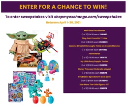 Exchange Giving Away $8,000 in Prizes to Celebrate Month of the Military Child