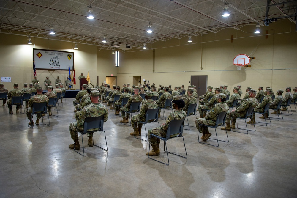 345th CSSB Soldiers depart for yearlong mobilization.
