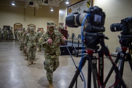 345th CSSB Soldiers depart for yearlong mobilization.