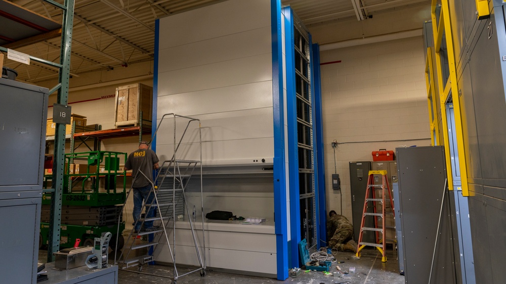 124th Logistics Readiness Squadron Updates Warehouse