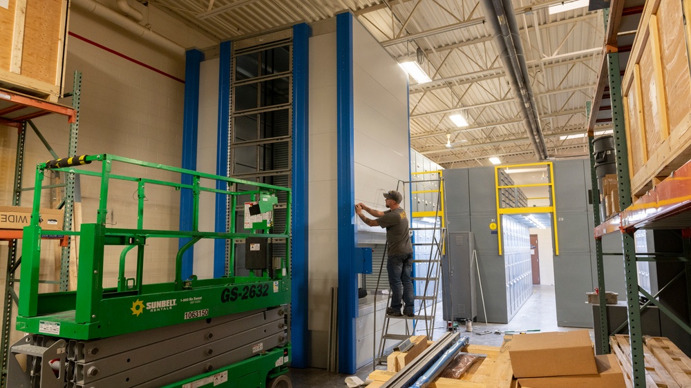 124th Logistics Readiness Squadron Updates Warehouse