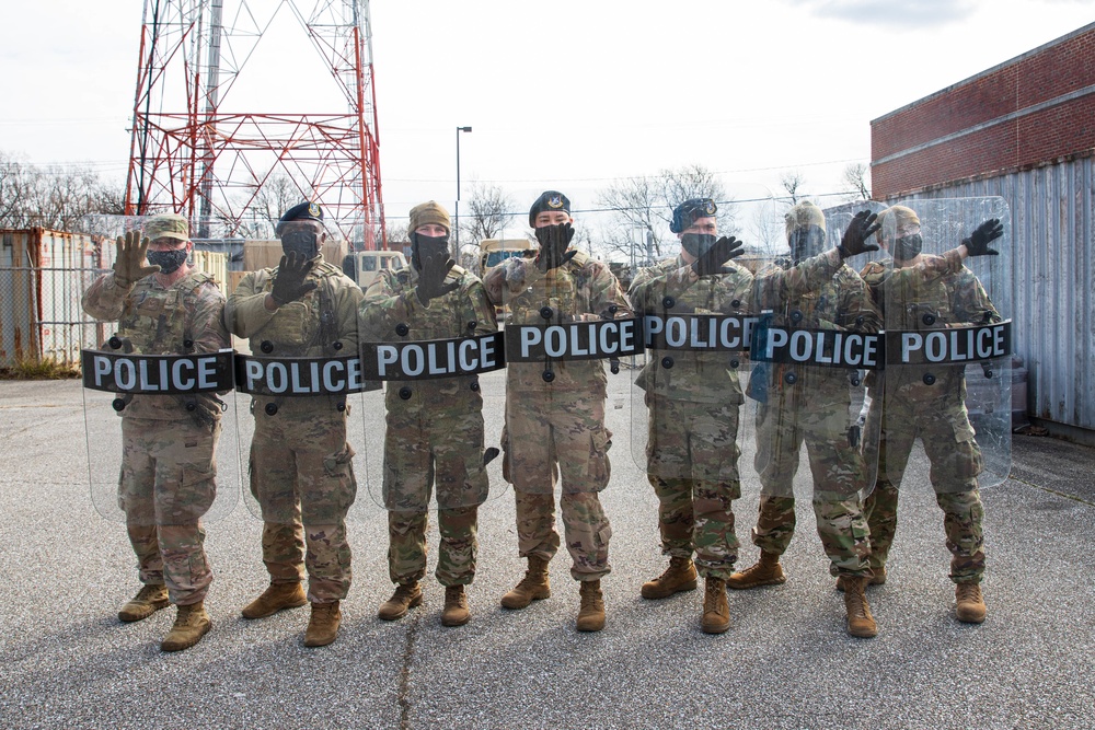 Maryland Citizen-Soldiers Standby to Support State Police