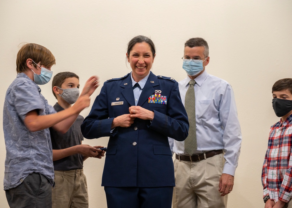 Lt. Col. Sumner Promotes to Colonel