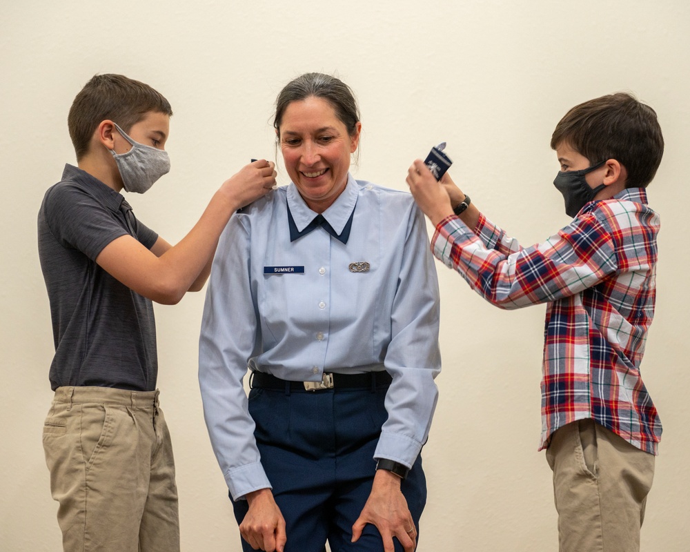 Lt. Col. Sumner Promotes to Colonel