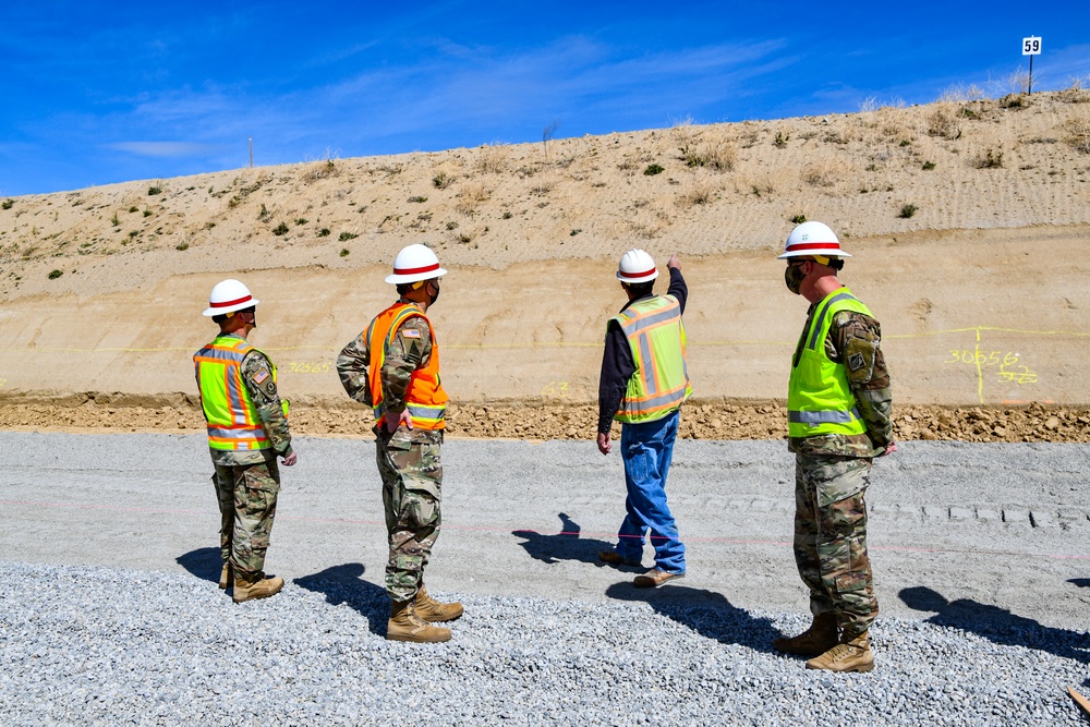 MG Graham visits Isabella Dam Safety Modification Project