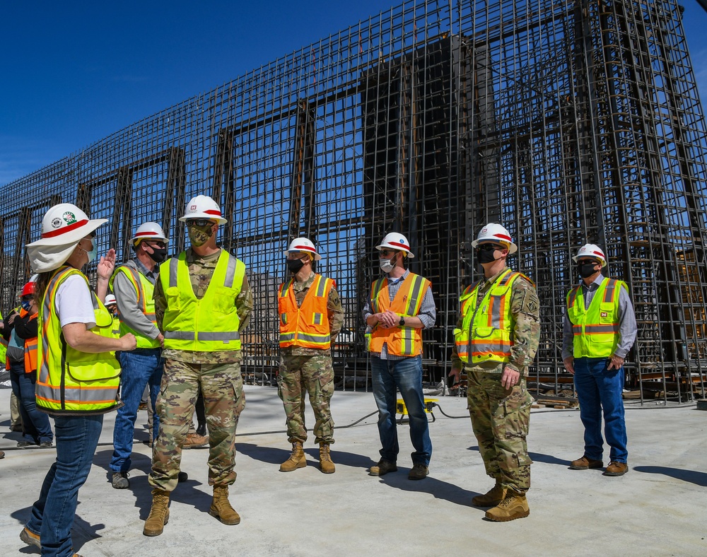 MG Graham visits Isabella Dam Safety Modification Project