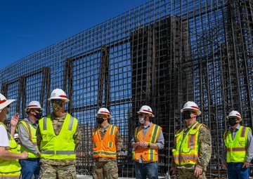 MG Graham visits Isabella Dam Safety Modification Project