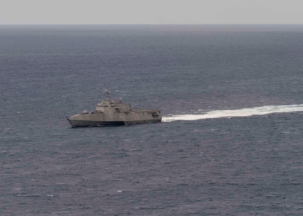 Tulsa underway in U.S. Third Fleet