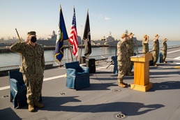 Mine Division TWELVE Change of Command