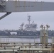 Theodore Roosevelt Carrier Strike Group RAS with Royal Australian Navy