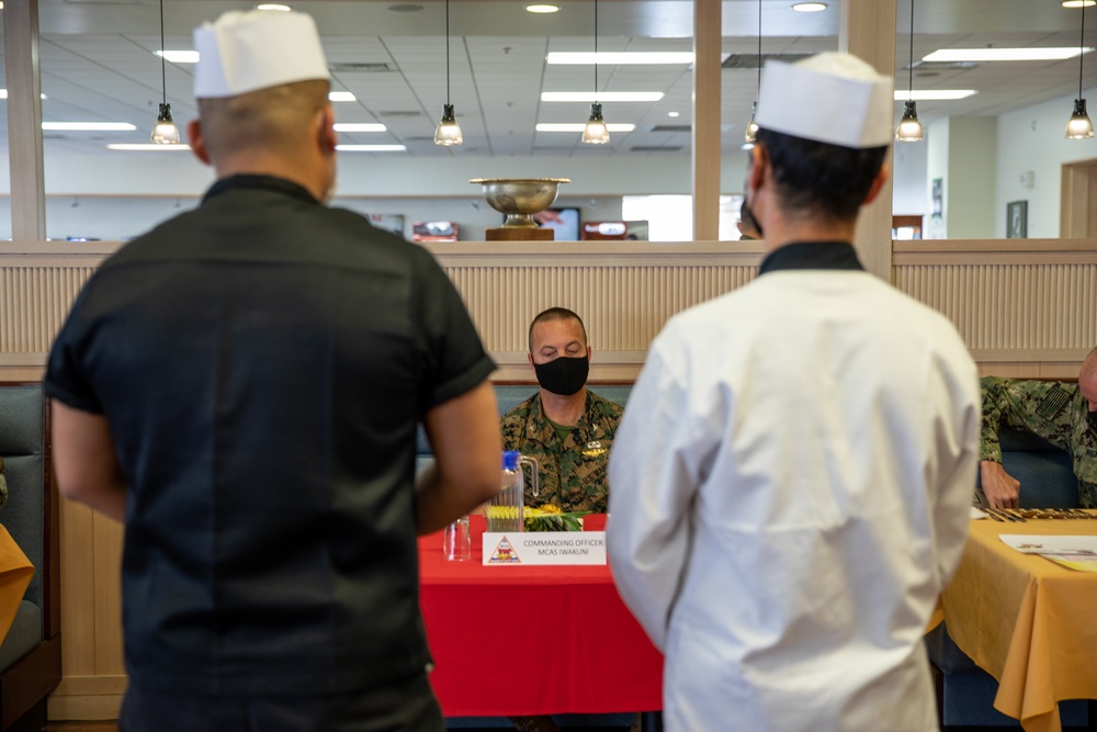 MCAS Iwakuni hosts food service specialists' culinary competition
