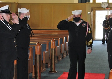 CIWT Detachment Fort Gordon Pipes Information Systems Technician 1st Class Daniel J. Coward Ashore