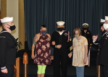 CIWT Detachment Fort Gordon Pipes Information Systems Technician 1st Class Daniel J. Coward Ashore