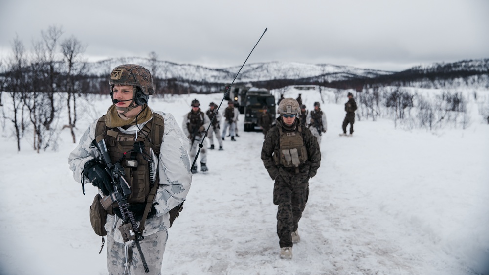 Raising Hell in the Arctic: MRF-E Marines Conduct Company Live-Fire Attacks