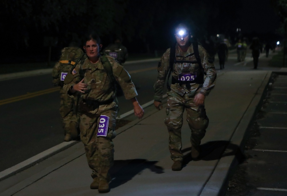 USCENTCOM personnel early morning ruck march