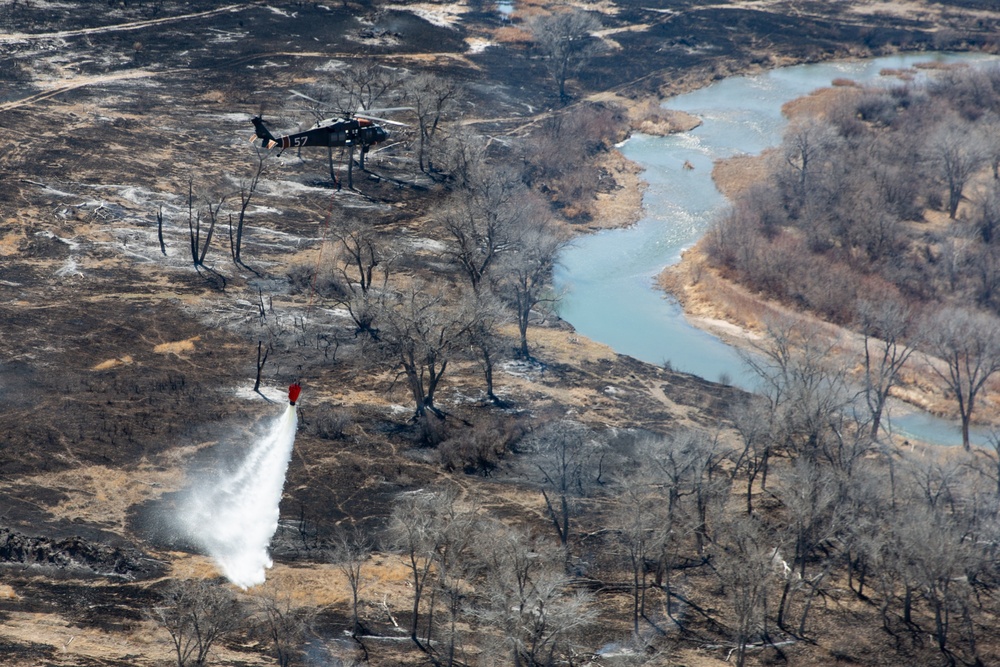 Utah National Guard fights the East Myton Complex Fire in Duchesne County