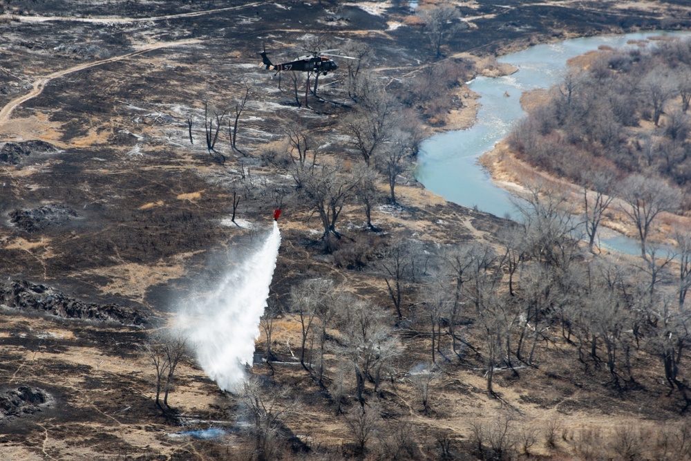 Utah National Guard fights the East Myton Complex Fire in Duchesne County