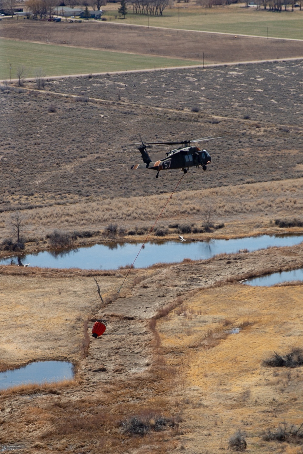 Utah National Guard fights the East Myton Complex Fire in Duchesne County