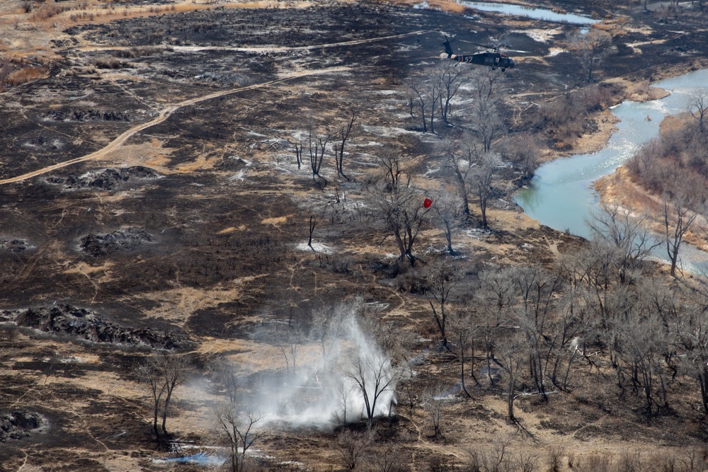 Utah National Guard fights the East Myton Complex Fire in Duchesne County