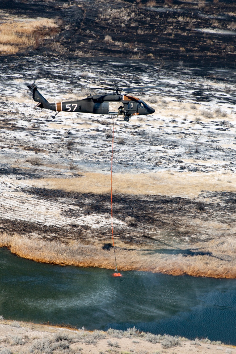 Utah National Guard fights the East Myton Complex Fire in Duchesne County