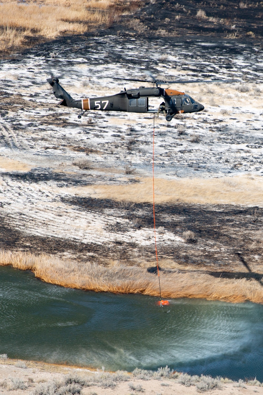 Utah National Guard fights the East Myton Complex Fire in Duchesne County