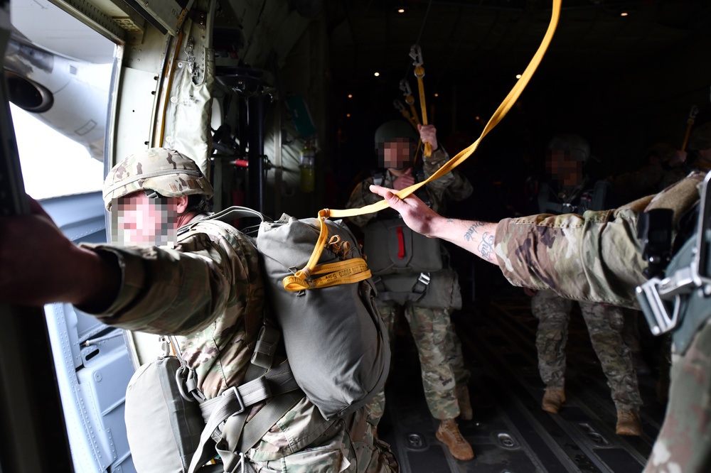 Paratroopers train for the fight