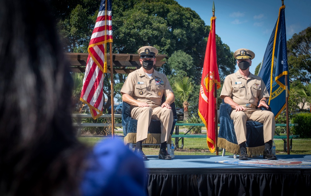 Commander, U.S. Naval Surface Force Pacific Force Master Chief James Osborne Retires