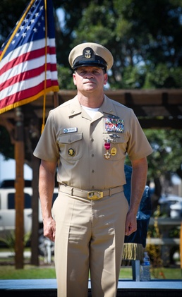 Commander, U.S. Naval Surface Force Pacific Force Master Chief James Osborne Retires