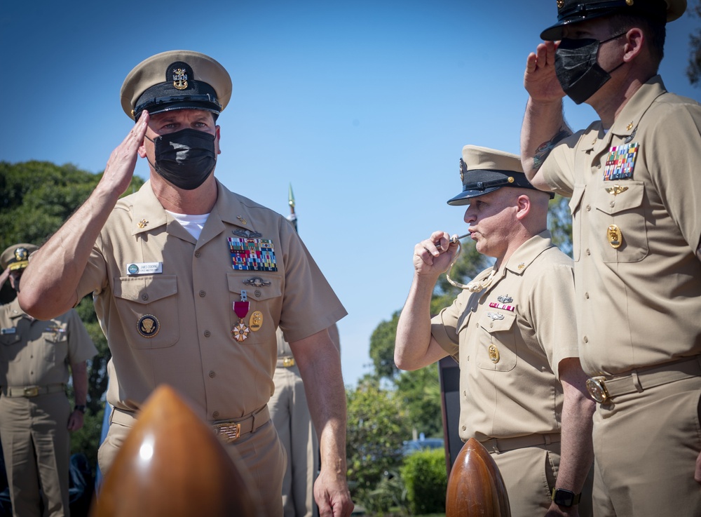 Commander, U.S. Naval Surface Force Pacific Force Master Chief James Osborne Retires