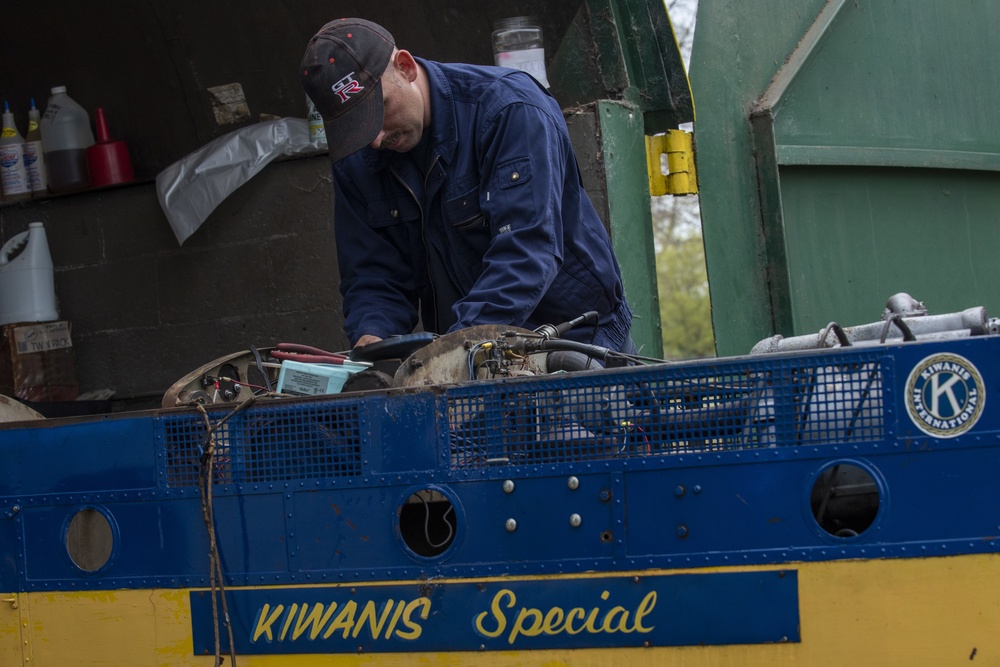 All aboard! SJAFB Airmen repair local train