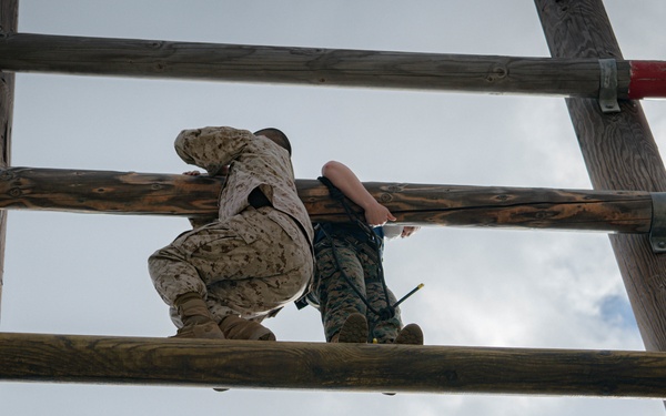 Lima Co. Conquers Confidence Course