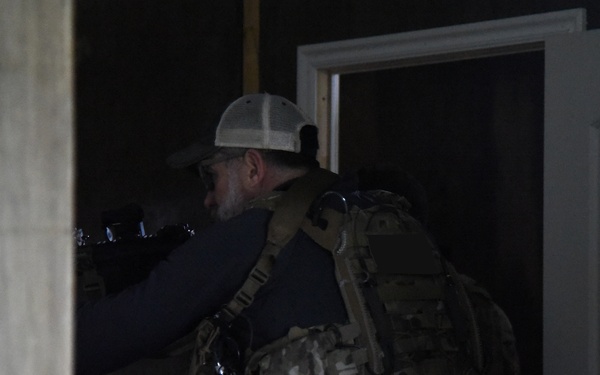 125th STS Train with Local Federal and Law Enforcement Members